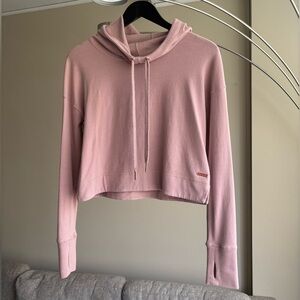 Sweaty Betty Escape Luxe Fleece Crop Hoodie